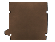 Nissan Pathfinder R51 2005–2014 EVA kofferbakmat (tot 2e zitrij, bruin) foto 1