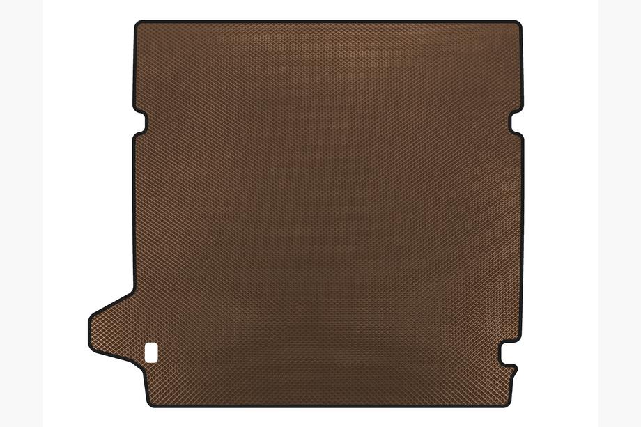 Nissan Pathfinder R51 2005–2014 EVA kofferbakmat (tot 2e zitrij, bruin) Image