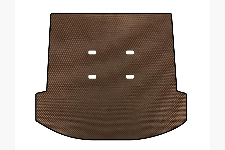 Toyota Fortuner 2006–2015 EVA kofferbakmat (Bruin) Foto 1