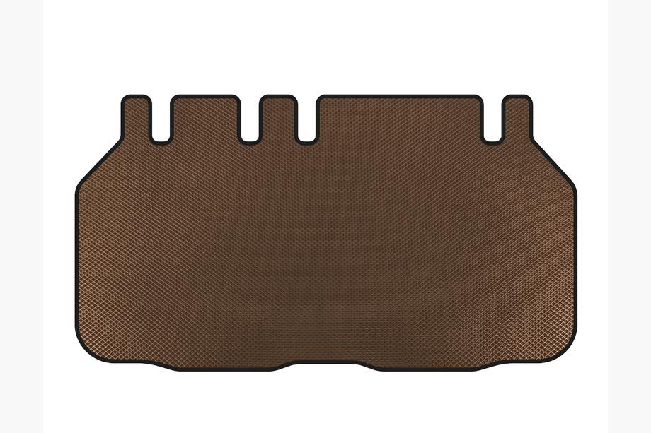Toyota Previa 2006–2019 EVA kofferbakmat (6-zits, bruin) Foto 1