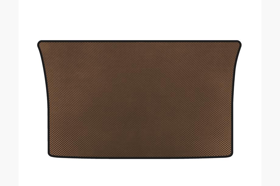 Volkswagen Fox 2003–2021 EVA kofferbakmat (HB, 3-deurs, bruin) Image