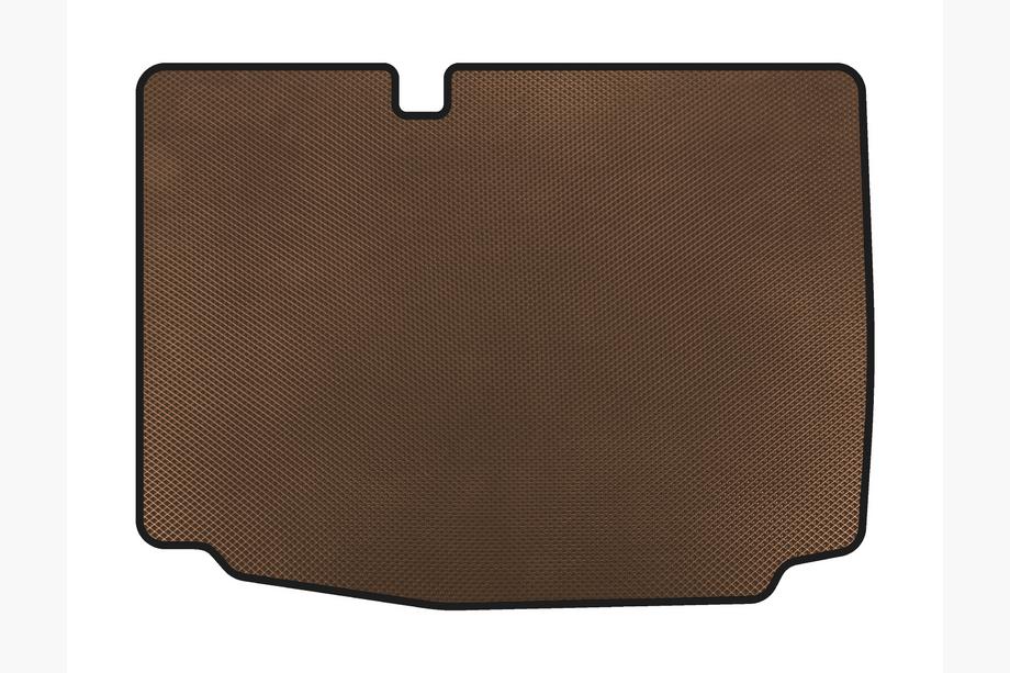 Volkswagen Polo 2010–2017 EVA kofferbakmat (HB, 3/5-deurs, bruin) Image