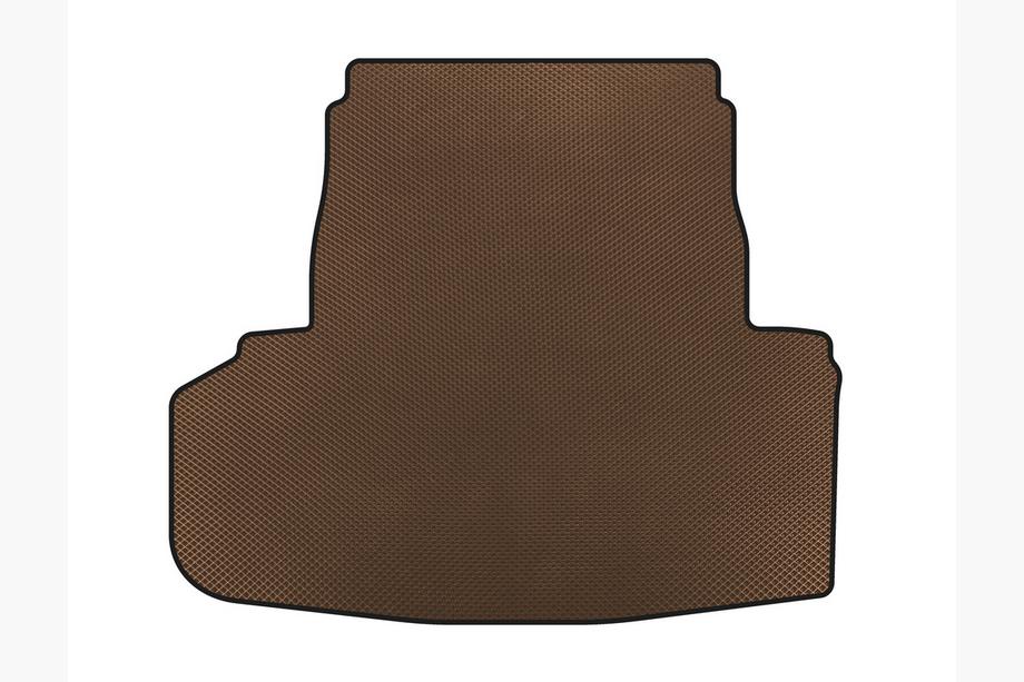 BMW 5 Serie E60/E61 2003–2010 Kofferbakmat (voor E60, bruin) Image