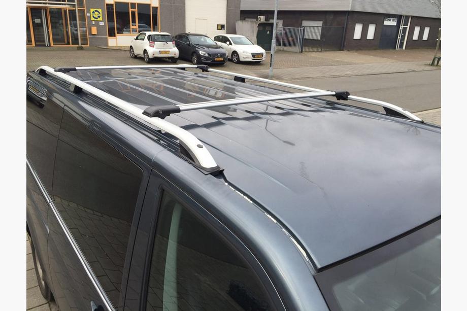 Volkswagen T5 2010–2015 Dakrails CROWN (mat grijs) Korte wielbasis Foto 10