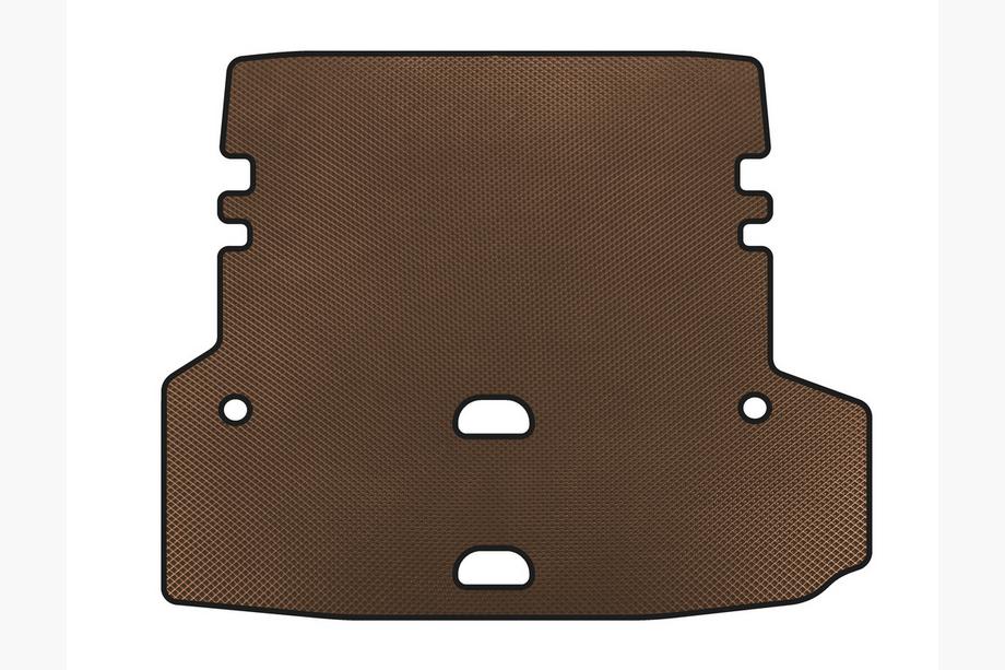 BMW 3 Serie F30/F31 2012–2019 EVA V-1 kofferbakmat (voor F-31, bruin) Image
