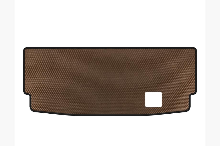 Mercedes GL-klasse X164 2006–2012 Kofferbakmat (7-zits, met uitgeklapte 3e zitrij, bruin) Image