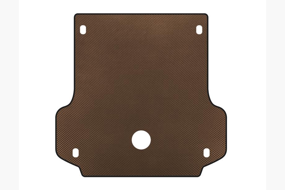 Mitsubishi Pajero Sport 2008–2015 Kofferbakmat (2008-2013, Bruin) Foto 1