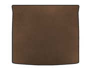 Peugeot 407 2004–2011 Kofferbakmat (2004-2008, SW, Bruin) foto 1