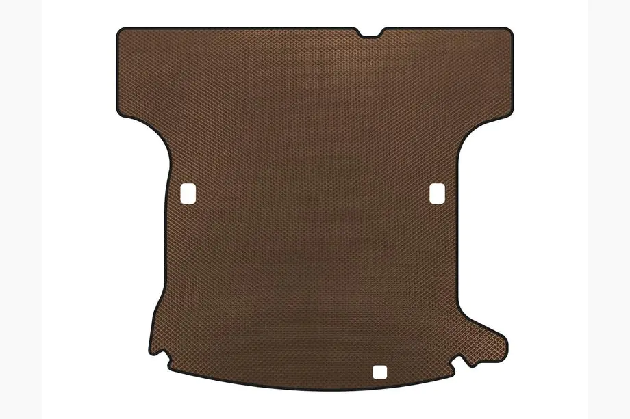 Renault Logan I 2005–2008 EVA kofferbakmat (2005-2009, SW, 5-zits, bruin) Image