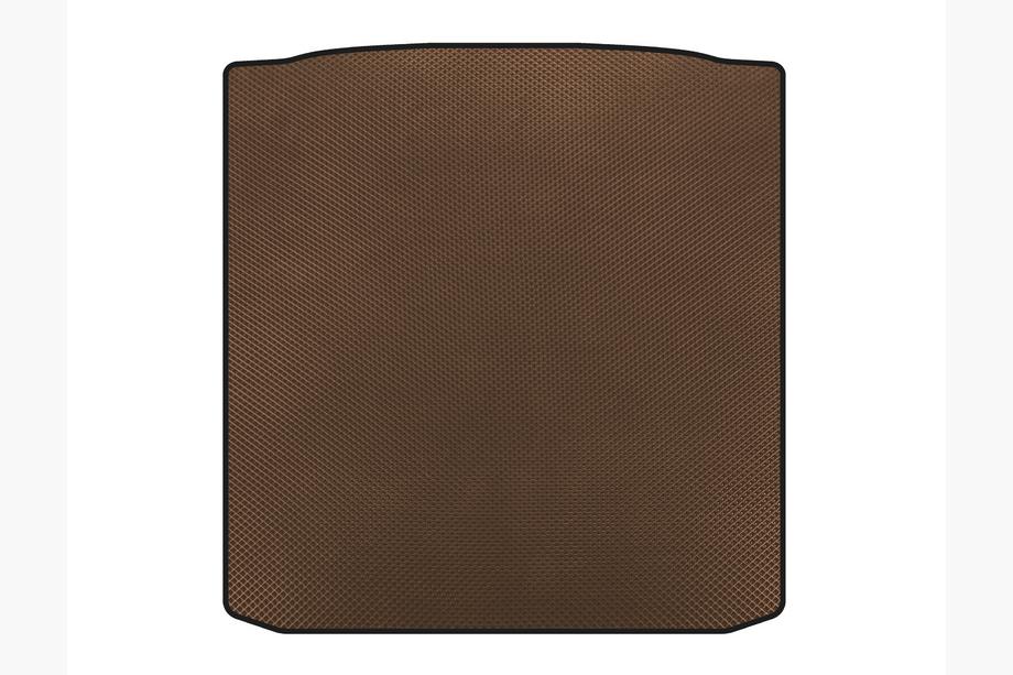 Skoda Superb 2009–2015 Kofferbakmat (enkele laadvloer, SW, bruin) Image