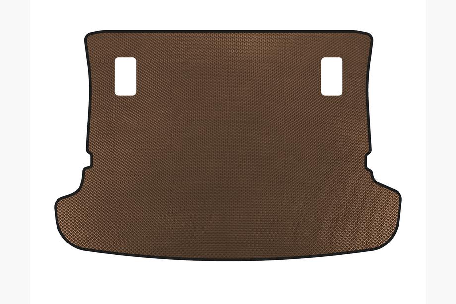 Toyota Corolla Verso 2004–2009 Kofferbakmat (7-zitter, bruin) Foto 1