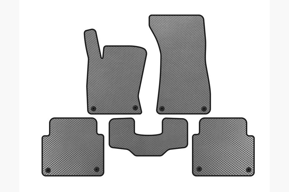 Audi A8 2002–2009 EVA automatten (Short, grijs) Image