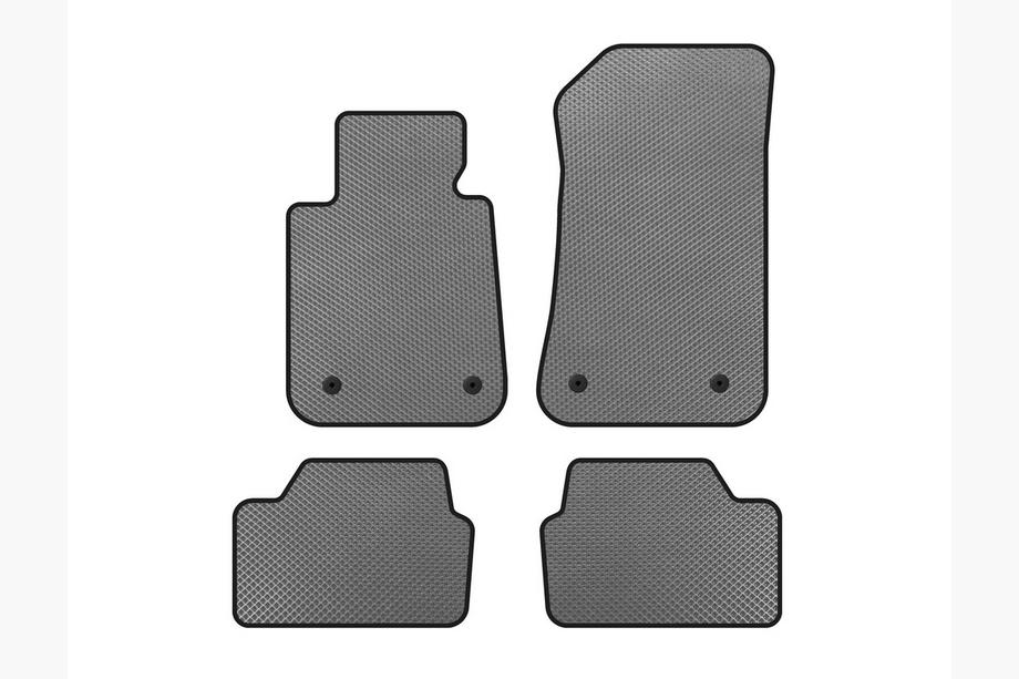 BMW 1 Serie E81/E82/E87/E88 2004–2011 EVA automatten (grijs) Image