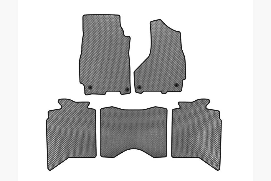 Dodge RAM (DS/DJ/D2) 2009–2024 EVA automatten (2013+, 5-zits, grijs) Image