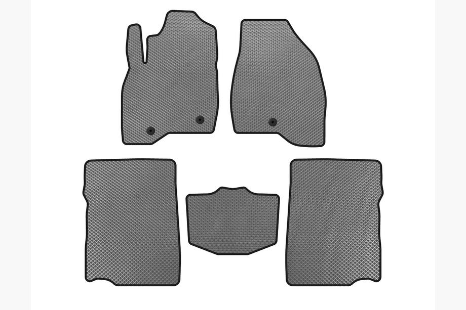 Ford Explorer 2011–2019 EVA automatten (2017-2019, 2e rij, 7-zits, grijs) Foto 1