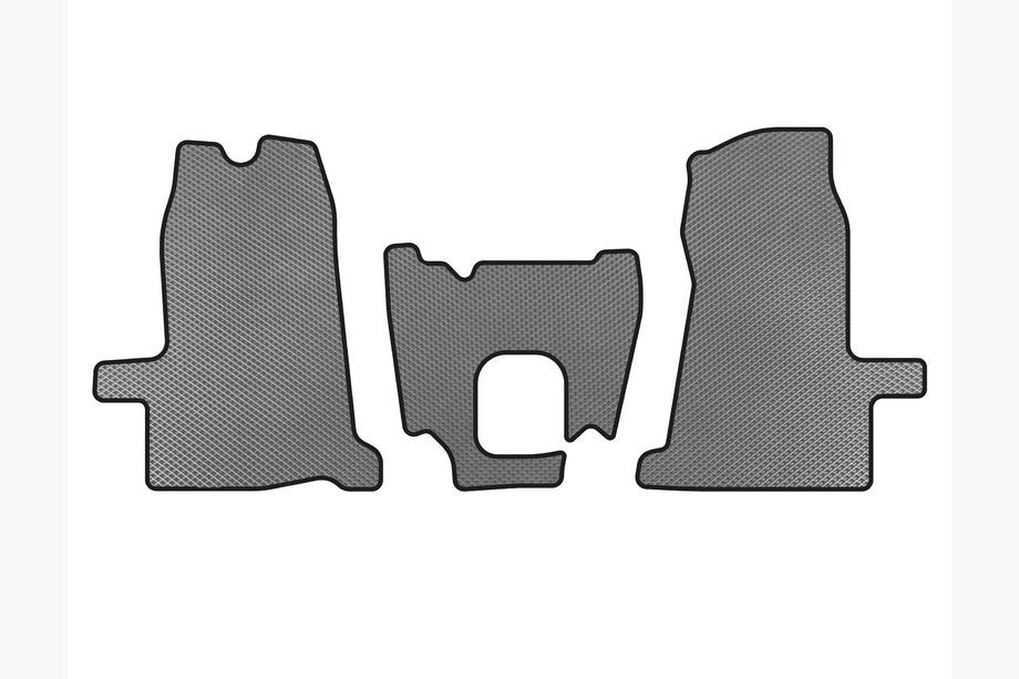 Ford Transit 2000–2014 EVA automatten (2000-2006, 1+1, handgeschakeld, grijs) Image