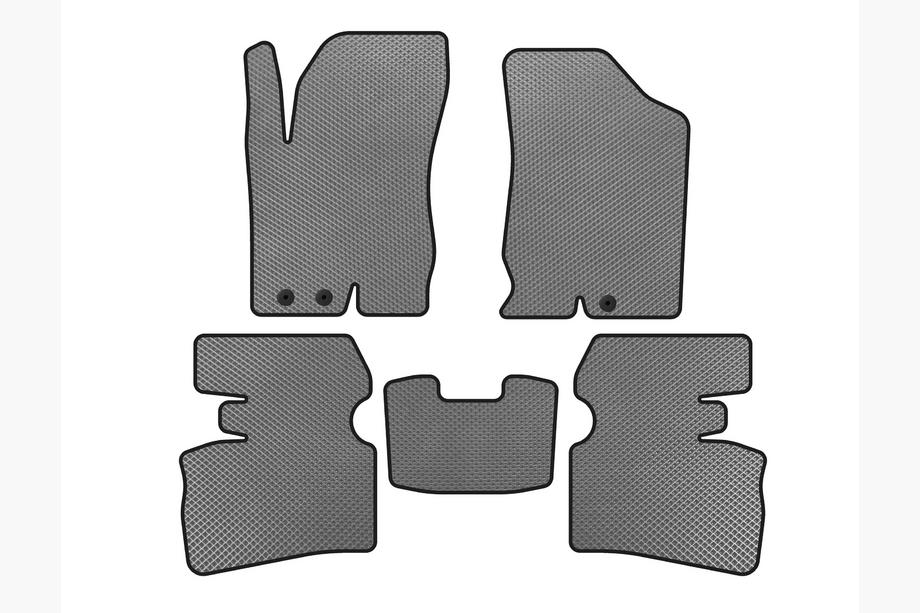 Hyundai I-30 2007–2011 EVA vloermatten voor interieur (SW, grijs) Image