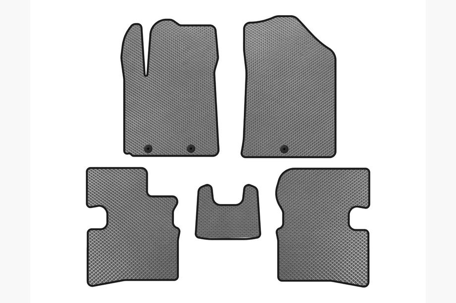 Kia Picanto 2004–2011 EVA automatten (2009-2011, HB, Grijs) Image