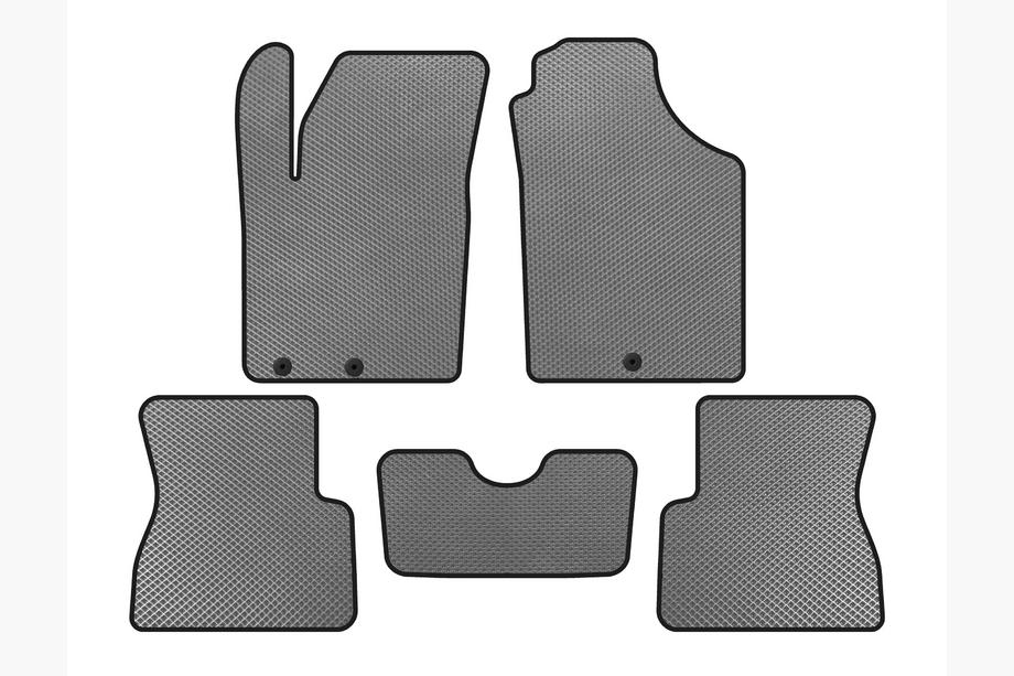 Kia Picanto 2011–2016 EVA automatten (grijs) Image