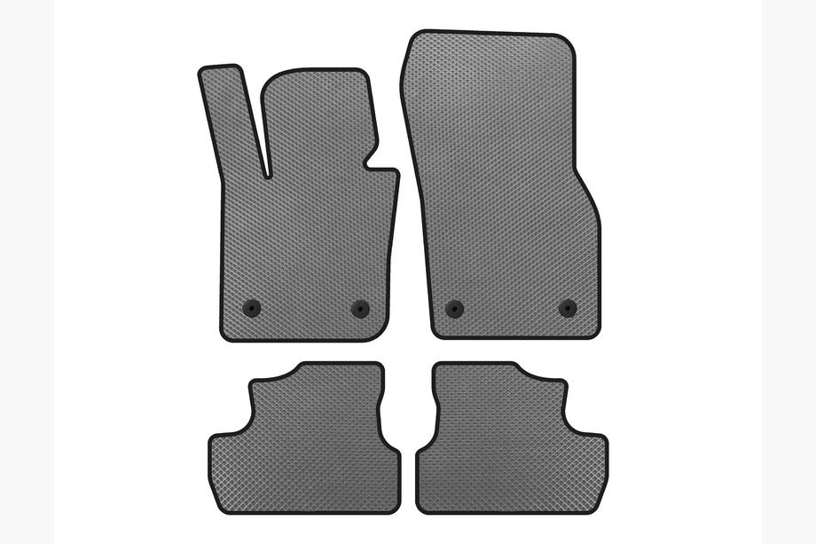 Mini Cooper F55/56/57 2014–2023 EVA vloermatten (voor S F56, grijs) Foto 1