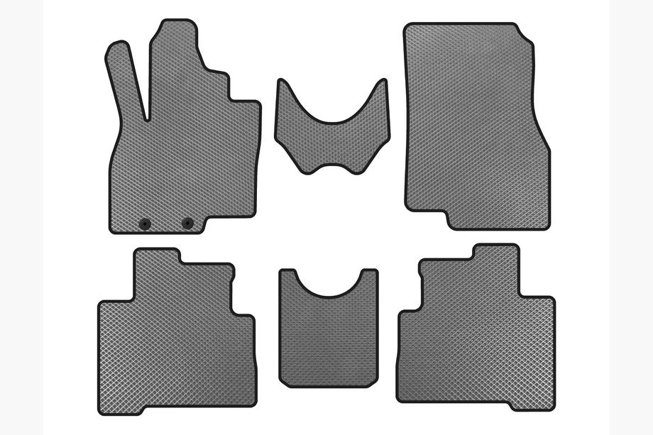 Mitsubishi Grandis 2003–2011 EVA automatten (2 rijen, grijs) Image