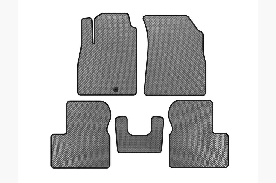 Nissan Micra K13 2011–2016 EVA automatten (grijs) Image
