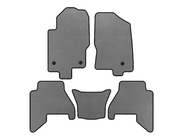 Nissan Pathfinder R51 2005–2014 EVA V2 vloermatten (2 rijen, Grijs, 2010-2014) foto 1