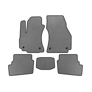 EVA automatten (2 rijen, 2003-2005, 7-zits, Grijs) Opel Zafira A 1998–2005