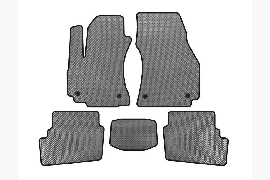 Opel Zafira A 1998–2005 EVA automatten (2 rijen, 2003-2005, 7-zits, Grijs) Image