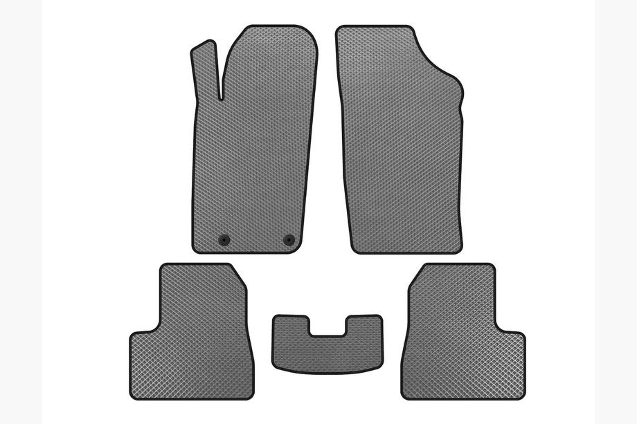 Peugeot 206 1998–2024 EVA automatten (2009-2013, grijs) Image