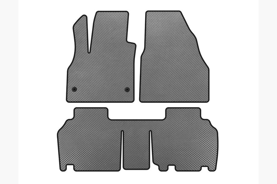 Renault Kangoo 2008–2020 EVA automatten (2 rijen, 5-deurs/7-zits, grijs) Image