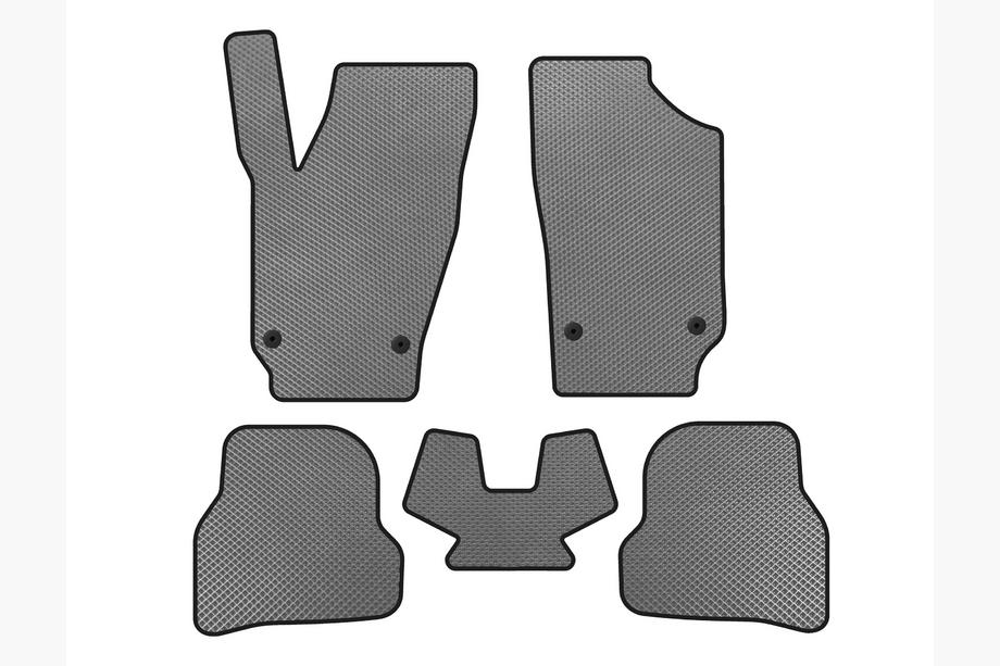 Seat Ibiza 2010–2017 EVA automatten (2010-2012, HB, 5-deurs, Grijs) Image