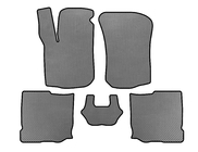 Seat Leon 1999–2005 EVA automatten (HB, 5-deurs, grijs) foto 1