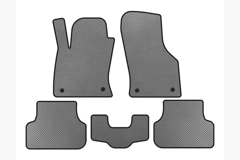 Seat Leon 2013–2020 EVA automatten (2013-2016, SW, Grijs) Image