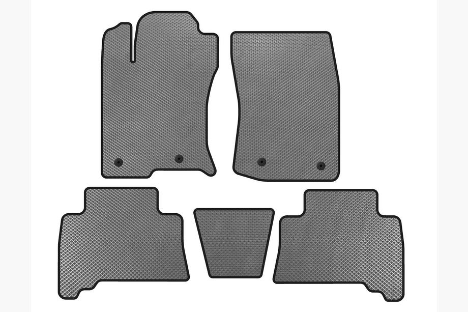 Toyota 4Runner 2009–2024 EVA vloermatten (2009-2014, Grijs) Image