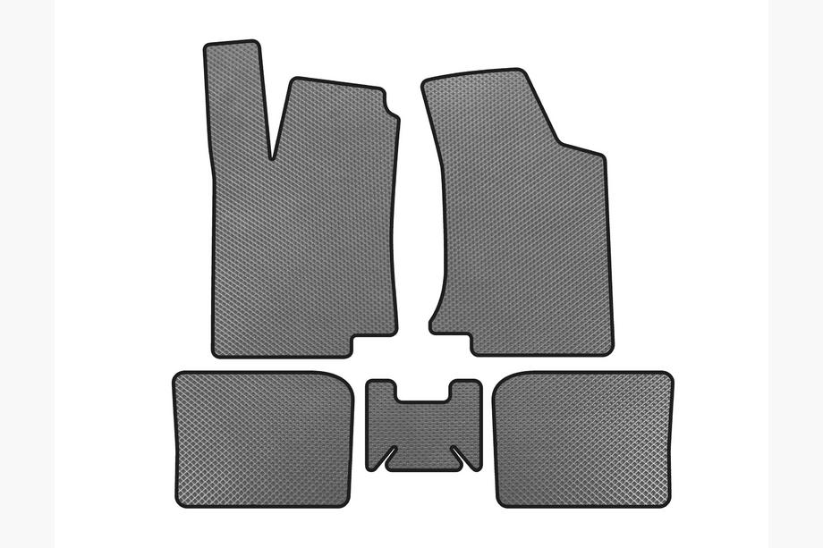 Volkswagen Golf 3 1991–2001 EVA automatten (HB, 3-deurs, grijs) Image