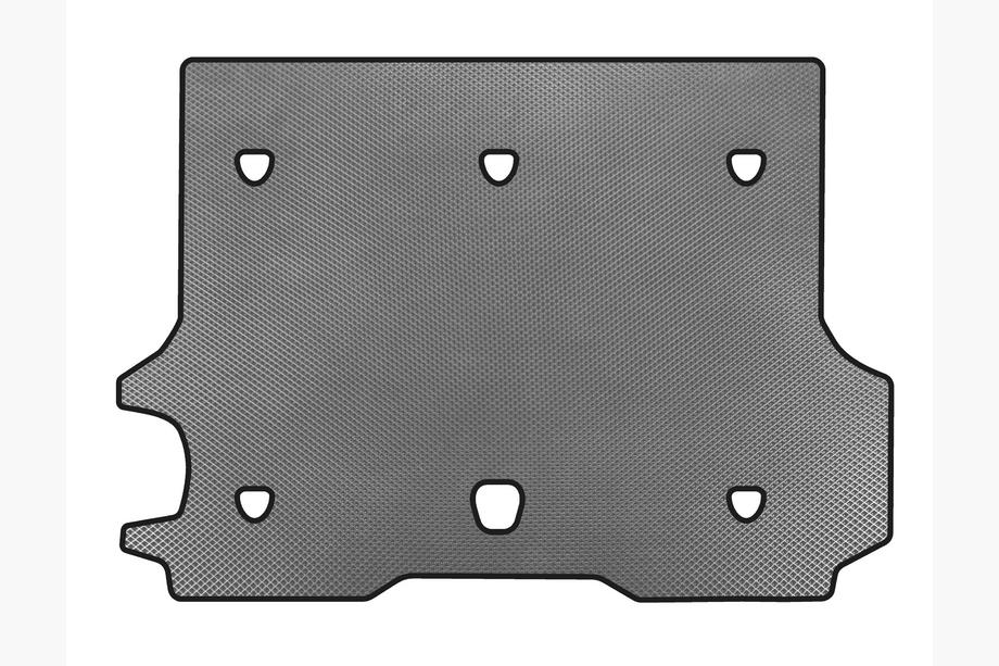 Chevrolet Trailblazer 2002–2012 EVA kofferbakmat (grijs) Image