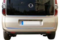 Opel Combo 2012–2018 RVS sierlijst achterruit foto 5