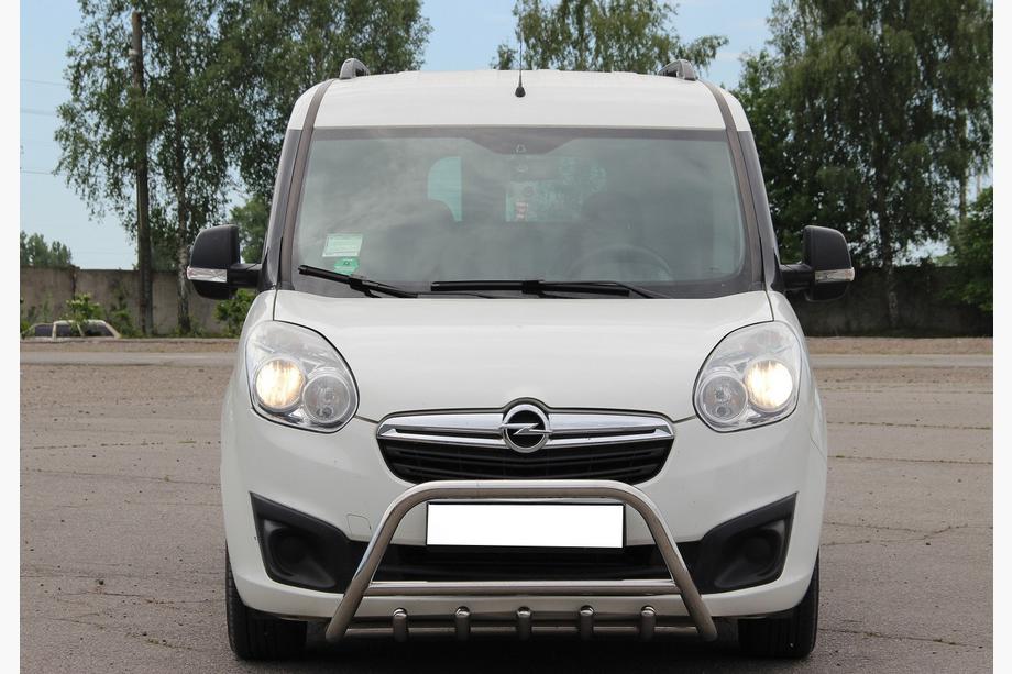 Opel Combo 2012–2018 Bullbar (RVS) Image