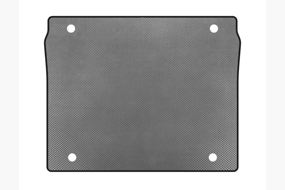 Fiat Doblo II 2010–2022 Kofferbakmat (5-zits/korte wielbasis, grijs) Image