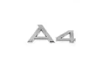 Audi A4 B7 2004–2008 A4 logo-embleem foto 1