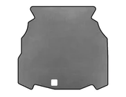 Mercedes C-Klasse W203 2000–2007 Kofferbakmat (SD, grijs) foto 1