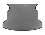 Toyota Corolla 2002–2007 Kofferbakmat (SD, grijs) foto 1