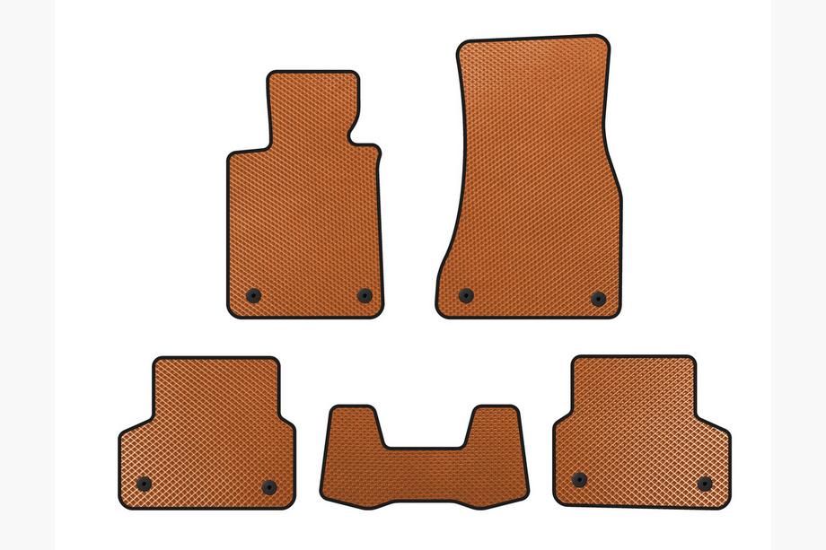 BMW 5 Serie G30/G31 2017–2023 EVA automatten (Oranje) Image