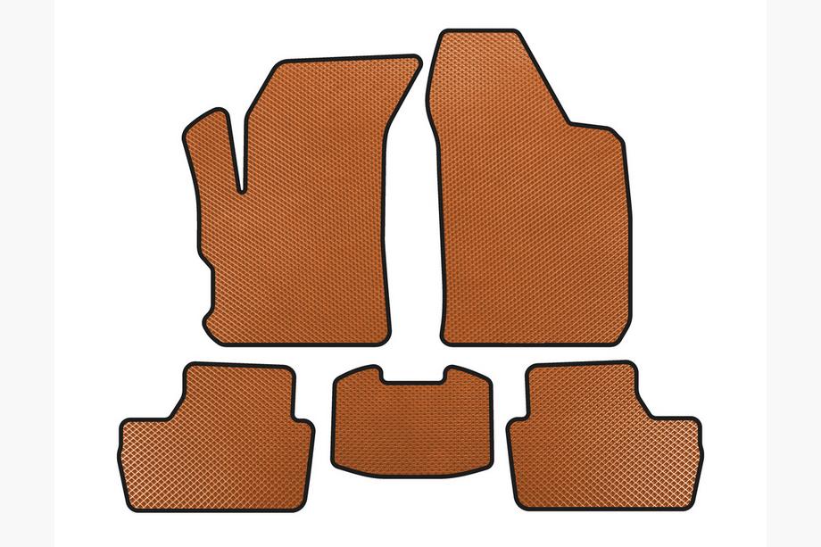 Chery Beat 2009–2015 EVA vloermatten (Oranje) Image