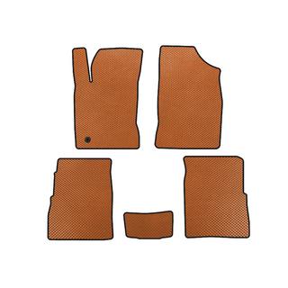 EVA automatten voor het interieur (HB, 5-deurs, facelift, oranje)