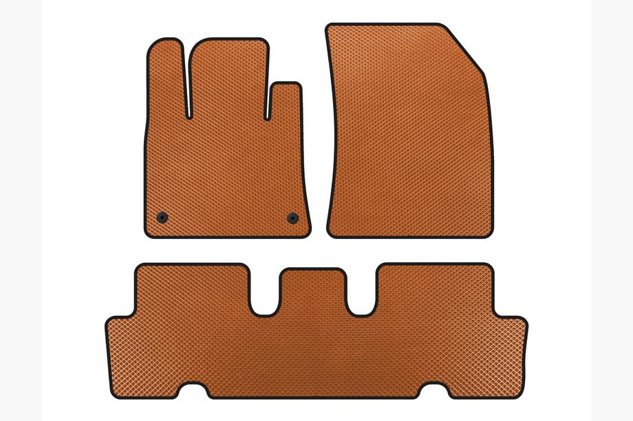 Citroen C-4 Picasso 2013–2022 EVA automatten V1 (2 rijen, oranje) Image