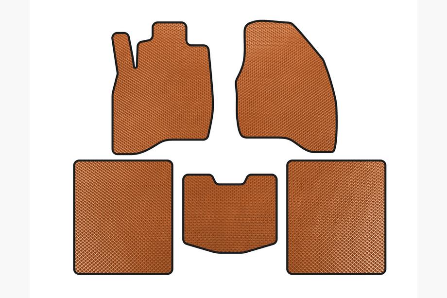 Ford Explorer 2011–2019 EVA automatten (2015-2019, 5-zits, Oranje) Image