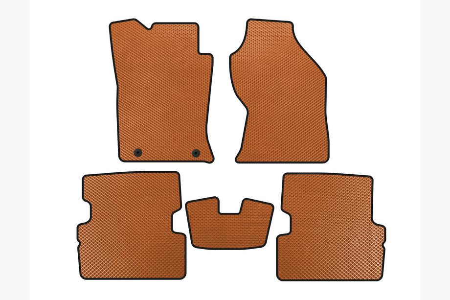 Ford Focus I 1998–2005 EVA automatten voor interieur (2001-2005, SW, Oranje) Image