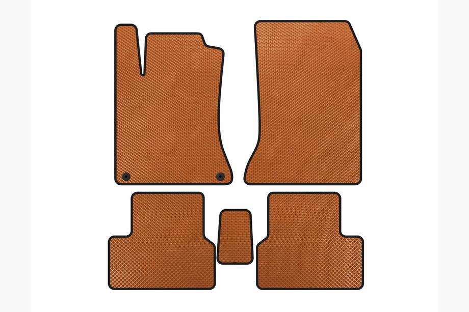 Mercedes B-klasse W246 2011–2018 EVA automatten voor interieur (2011-2014, Oranje) Image
